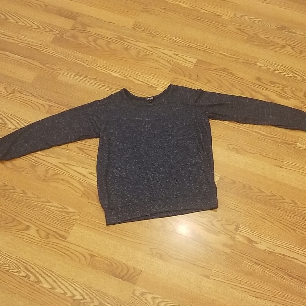 Buffalo David Bitton Blue Crewneck Sweater